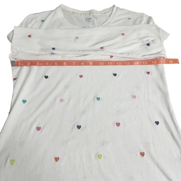 Crown & Ivy Embroidered Long Sleeve Top​ - Picture 6 of 8